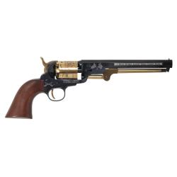 R&eacute;plique 1851 Navy Comm&eacute;mo Gold GTS Calibre 36 Poudre Noire Pietta