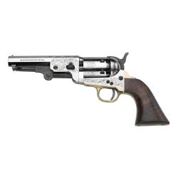 R&eacute;plique 1851 Navy Yank Yankee Grav&eacute; Calibre 44 Poudre Noire Pietta