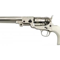 R&eacute;plique 1851 Colt Grav&eacute; Calibre 44 Poudre Noire Pietta