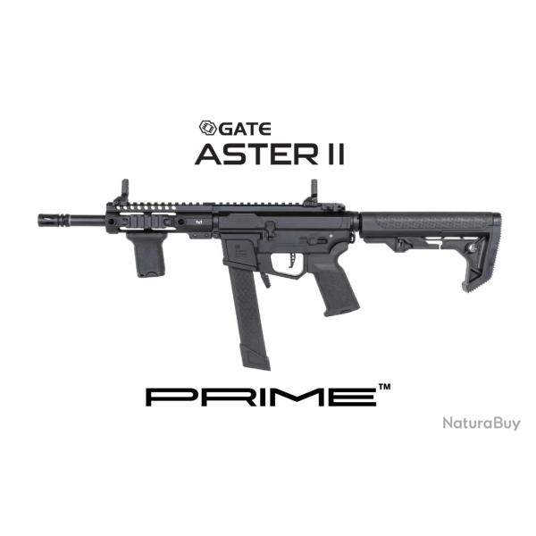 R�plique Longue 6mm SA-PX01 Prime Aster II ETU Brushless Noire Specna Arms