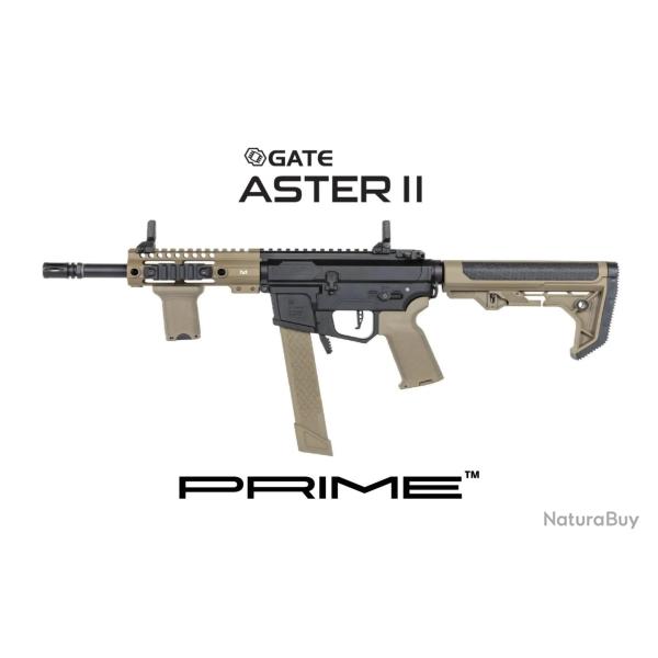 R�plique Longue 6mm SA-PX01 Prime Aster II ETU Brushless Half Tan - Specna Arms