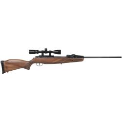 Carabine &agrave; Plomb BSA Merlin Beech Bois 4.5mm 19.9J avec Lunette 3-9x40 - BSA