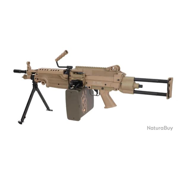 R�plique Longue 6mm SA-249 Para Core Tan - Specna Arms