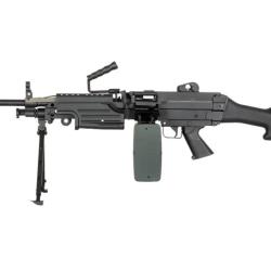 R&eacute;plique Longue 6mm SA-249 MK2 Core Noire Specna Arms