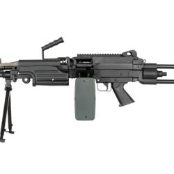 R&eacute;plique Longue 6mm SA-249 Para Core Noire Specna Arms
