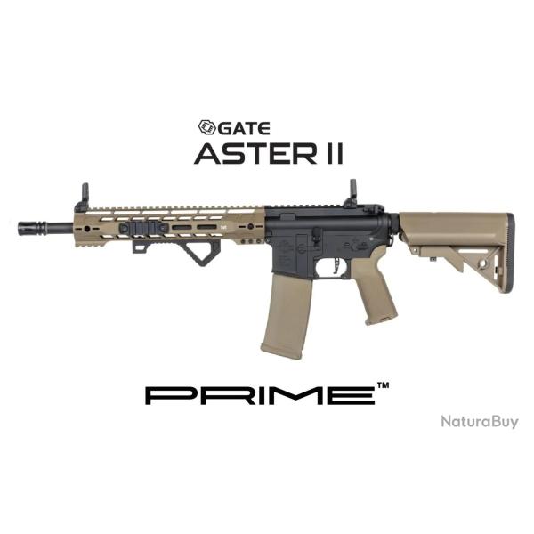 R�plique Longue 6mm SA-P14 Prime RRA Aster II Brushless Noire et Tan Specna Arms