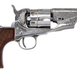 R&eacute;plique 1862 Colt Pocket Police Acier Sheriff Grav&eacute; Cal 44 PN Pietta