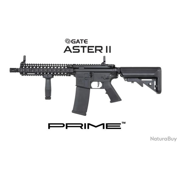 Replique Longue 6mm SA-P19 Prime Daniel Defense Aster II Noire Specna Arms