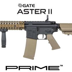 R&eacute;plique Longue 6mm SA-P19 Prime Daniel Defense Aster II Chaos Bronze Brushless Specna Arms