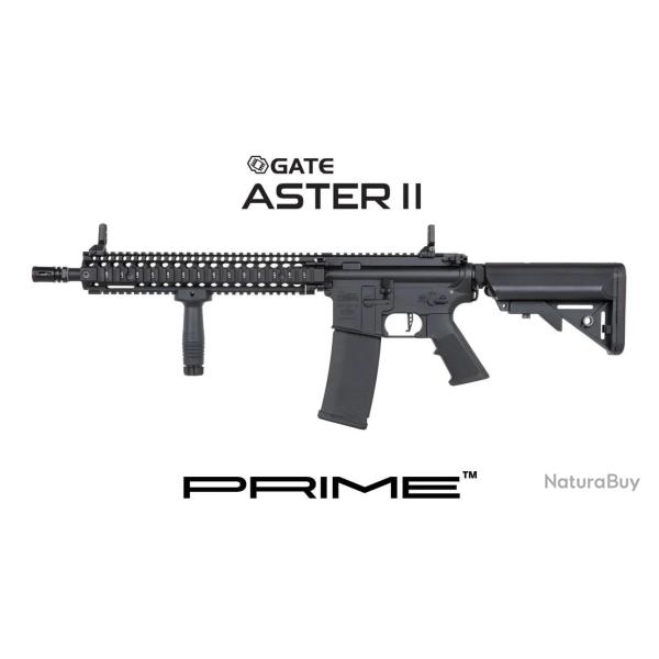 R�plique Longue 6mm SA-P26 Prime Daniel Defense Aster II Noire Brushless Specna Arms