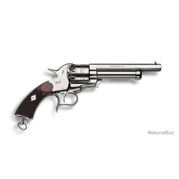 R�plique 1862 Le Mat Cavalry Cal 44 PN Inox Pietta