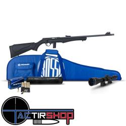 Pack silence carabine Rossi 8122 22lr Synth&eacute;tique + lunette 4x32 + housse + silencieux