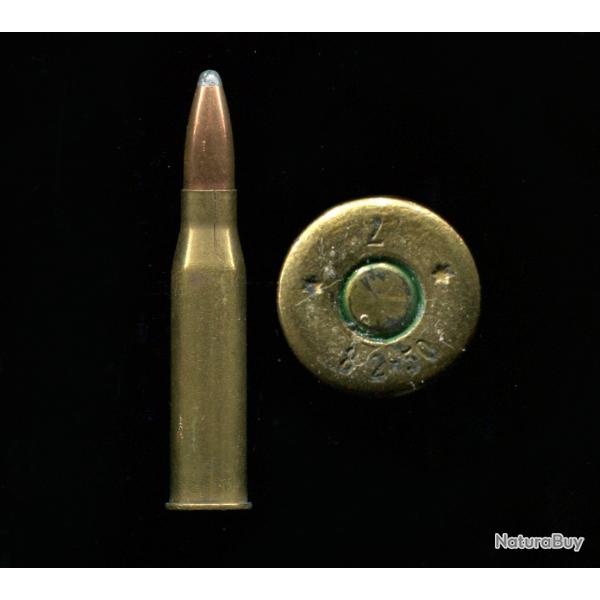 8.2 x 50 R Mannlicher - int�ressant marquage : Z * 8.2 x 50 R * - balle nickel pointe plomb