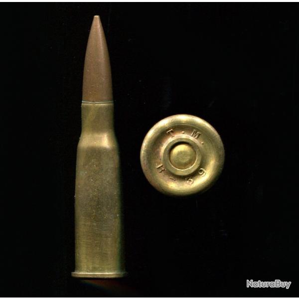 8 mm Lebel Italienne p�riode 39-45 - marquage de Bologne en 1937 en relief : T.M. B-39