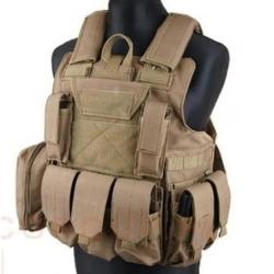 Gilet tactique Ciras Combat - Tan
