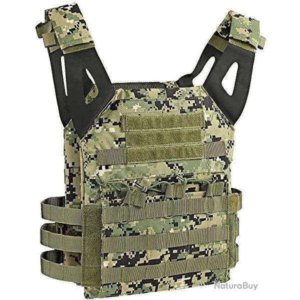 Gilet tactique porte-plaque JPC AOR2
