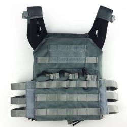 Gilet tactique porte-plaque JPC Gris