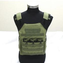 Gilet tactique porte-plaque JPC OD