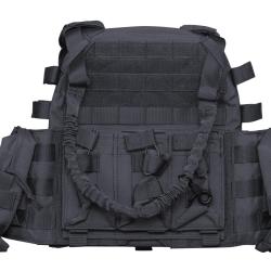 Gilet tactique Operator 500D Nylon Noir Tactical Ops