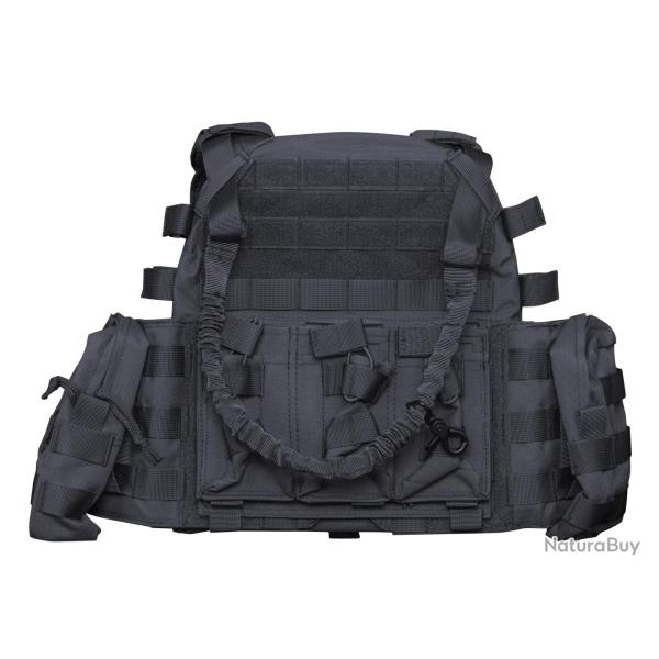 Gilet tactique Operator 500D Nylon Noir Tactical Ops