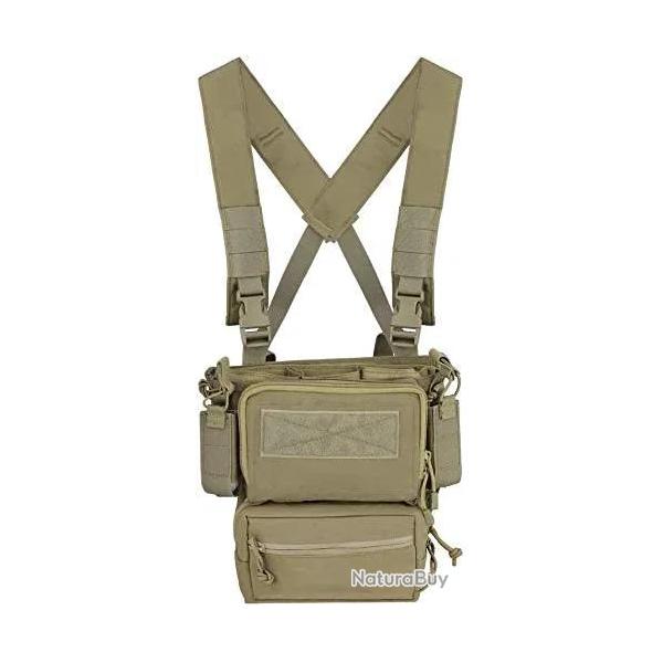Gilet tactique Reco Tan Tactical Ops