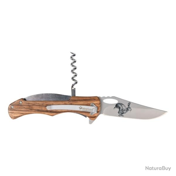 Couteau Tire-Bouchon Petit Gibier