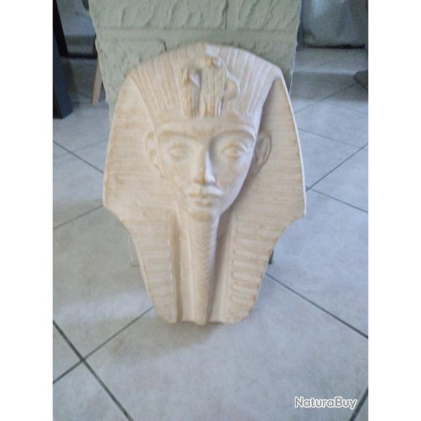 Applique t�te de Pharaon En pl�tre deco