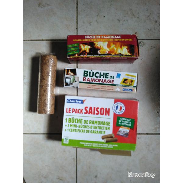 Lot de b�ches de ramonage,et nettoyage chemin�e