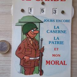 carte humoristique service militaire le p&egrave;re cent collection