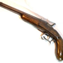 SUIVEZ NOS VENTES Pistolet tir de salon avec poin&ccedil;on de Li&egrave;ge ref SDC26PST004