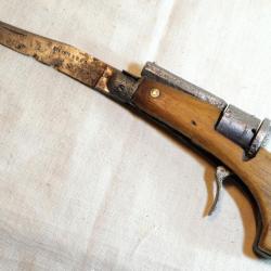 ******* SUIVEZ NOS VENTES RARE couteau revolver couteau pliant calibre 5mm broche - ref cab24cop001