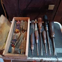 Lot outils d&eacute;montage entretien fusil ancien