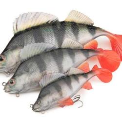 Leurre Souple Fox Rage Replicant Ultra-Realistic Perch 365g 28cm Ultra Realistic Perch