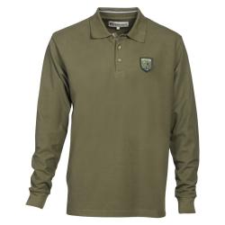 POLO MANCHES LONGUES PERCUSSION BRODE LOGO PERCUSSION - TAILLE L