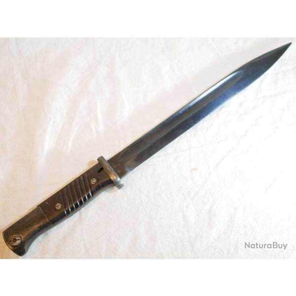 belle Ba�onnette allemande k98 5187 ASW 42 sf tr�s bon �tat bronz�e SDC26BAI001