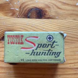 Bo&icirc;te vide russe VOSTOK sport hunting pour 50 cartouches 22lr