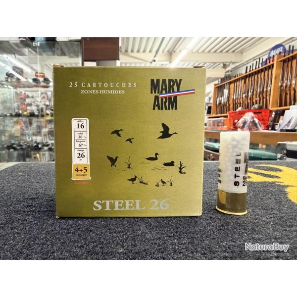 Mary Arm Steel 26 16x67 26g n�4+5 (x25)