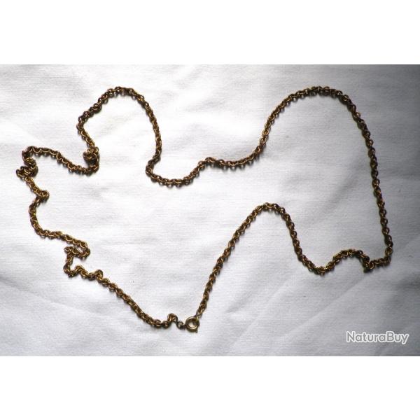 Chaine de - 68 cm de longueur (pour plaque, montre, m�daille, etc..)