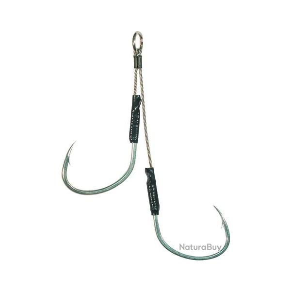 Assist Hook Double Decoy DJ-89 Pike 2/0 Par 2 110kg