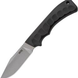 Couteau SOG Ace Lame Acier 8Cr13MoV Manche Caoutchouc Noir &Eacute;tui Nylon Taiwan SOGACE1001CP
