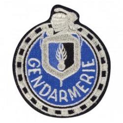 Ecusson brod&eacute; Motard gendarmerie