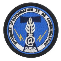 Ecusson brod&eacute; Systeme d'Information et Communications de la Gendarmerie