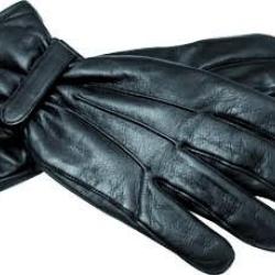 Gants Cuir Doubl&eacute;s Polaire S