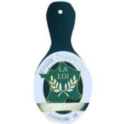 Insigne M&eacute;daille garde champ&ecirc;tre personnalisable