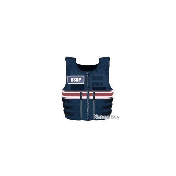 Housse de gilet pare balle bande bordeaux ASVP 5 XL