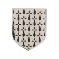 Ecusson M&eacute;tal pour pucelle cuirasse