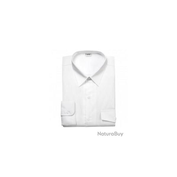 Chemise pattes �paules 2 poches ML col ferm� HOMME 4 - 41/42