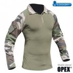 Chemise de combat UBAS camouflage CE M
