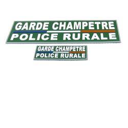 jeu de 2 Bandeaux Garde Champetre / Police Rurale