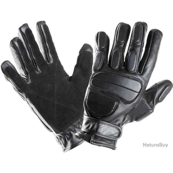 Gants Swat Cuir Noir 8 / M